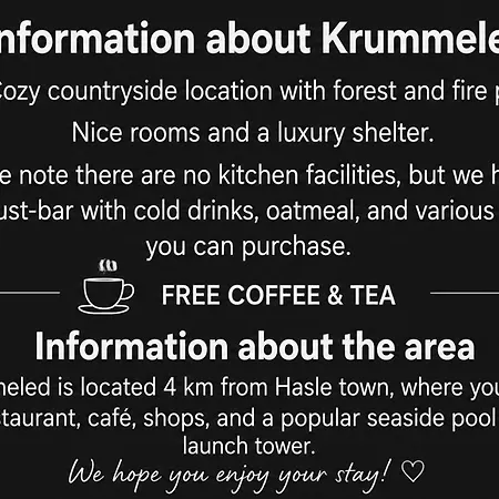 Casa de Campo Krummeled & Shelter By The Forest *